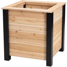 Outdoor Essentials Haven 25 Square Cedar Planter Box