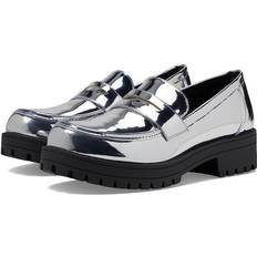Silver Loafers Womens Dirty Laundry Voidz Metallic Loafer Silver SILVER