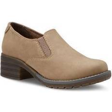 Eastland Womens El Brooke Slip-On Shoe, Medium, Beige Beige