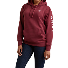 Ariat Women's Logo Hoodie - Zinfandel