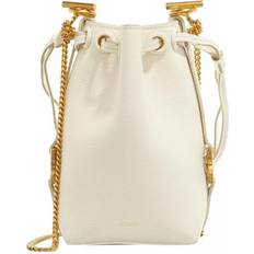 Chloé Marcie Micro Bucket Bag White