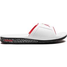 Slides Nike Jordan Hydro III - White/Black/Cement Grey/University Red