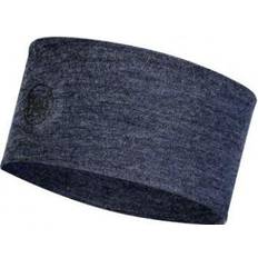 Buff Merino Midweight Headband - Night Blue Melange