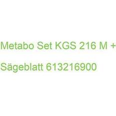 Metabo Stromnetz Kapp- & Gehrungssägen Metabo Set KGS 216 M Sägeblatt