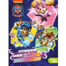 Nelson PAW Patrol Der Mighty Kinofilm: Sticker- und Rätsel-Missionen