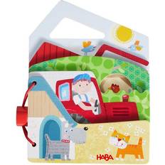 Haba Holz-Babybuch Traktor