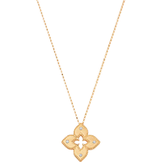 Roberto Coin Venetian Princess Pendant Necklace - Gold/Diamond
