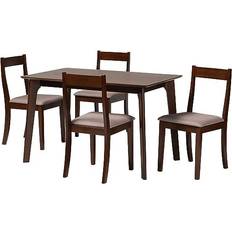 Baxton Studio Carola Dining Set 29.5x47.2" 5