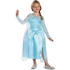 Kongelig Kostymer Smiffys Frozen Elsa Deluxe Barn Karnevalskostyme