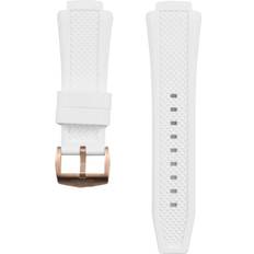 Klokkereim Bobroff BFS025 Watch Strap15mm White