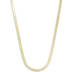 Saks Fifth Avenue Gold - Men Jewelry Saks Fifth Avenue Herringbone Chain Necklace - Gold