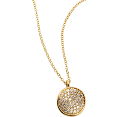 Ippolita Small Flower Pendant Necklace - Gold/Diamonds