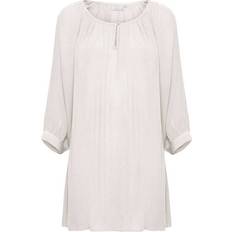 Kaffe Amber 3/4 Sleeve Tunic - Off-White