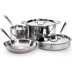 All-Clad B1 Nonstick Hard Anodized Cookware Set - 13 Piece for sale online