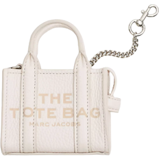 Marc Jacobs The Nano Charm Tote Bag - Cotton/Silver