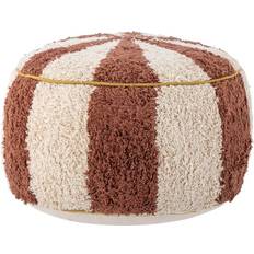 Brune Sittepuffer Bloomingville Charoline Pouffe