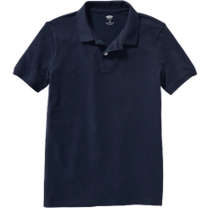 Old Navy Boy's School Uniform Pique Polo Shirt - Ink Blue