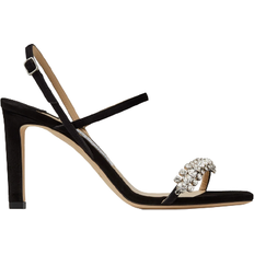 Wildleder Sandaletten Jimmy Choo Meira 85 - Black