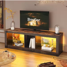 Bestier 55 inch Marble TV Bench 55.1x18.5"
