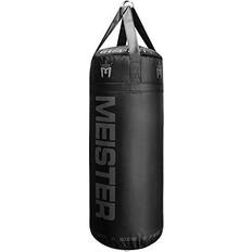 Black Punching Bags Meister Filled X-Wide Boxing Heavy Bag 90lbs Black