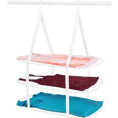 Collapsible drying rack clothes Whitmor Hanging Collapsible Clothes Drying Rack