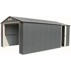 VidaXL Sheds vidaXL DuraMax Imperial 12' 20' Metal Garage (Building Area )