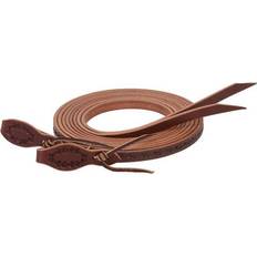 Horse Whips Weaver Barbed Wire Split Reins Brown