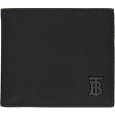 Burberry - Black Leather TB Wallet Uni