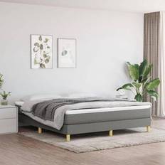 Platform bed california king vidaXL Bed Frame Box Spring Platform Bed Mattress Foundation