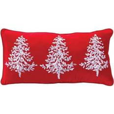 Melrose 22.5 Pine Tree Complete Decoration Pillows White
