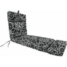 Jordan Manufacturing 72 Lounge Hanger Loop Chair Cushions Black