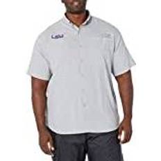 Men's Columbia Navy Dallas Cowboys Tamiami Omni-Shade Button-Down Shirt