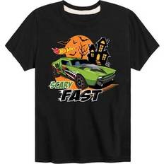 Tops Hot Wheels Halloween Scary Fast Toddler & Youth Short Sleeve Graphic T-Shirt