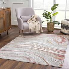 Carpets & Rugs Hauteloom Liverpool Collection Swirl Brown