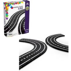 Magna-Tiles Lekekjøretøy Magna-Tiles XTRAS Roads 12 Piece Set