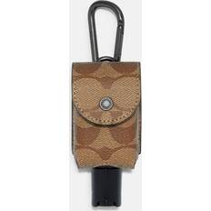 Coach hand cleaner holder signature khaki 5593