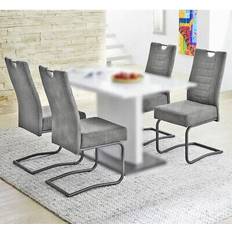 Stühle reduziert Procom Schwingstuhl 4er Set Esszimmerstuhl