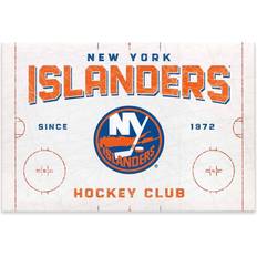 Open Road Brands Interior Details Open Road Brands New York Islanders 15'' 22'' Rink Canvas Wall Decor