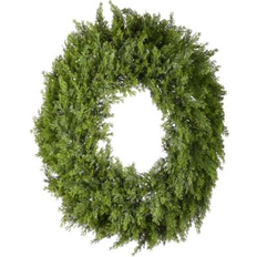 Decorations on sale National Tree Company 24" Arborvitae Wreath Decoration