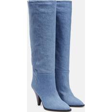 Blau Hohe Stiefel Isabel Marant Ririo boots light_blue