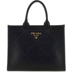 Prada Tragetaschen Prada Tote Medium aus Leder Schwarz Einheitsgröße