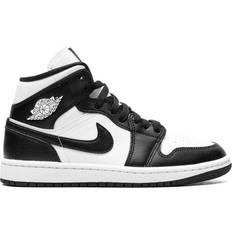 Nike Air Jordan 1 Joggesko Nike Air Jordan 1 Mid W - White/Black