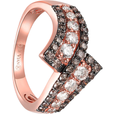 Le Vian Chocolate Ring - Rose Gold/Black/Diamonds