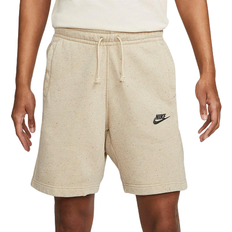 Nike Men's Club Fleece+ Revival Brushed Back Shorts - Limestone