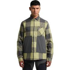 Haglöfs Herre Overdeler Haglöfs Men's Insulated Timmer Shirt, Thyme Green/Magnetite