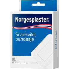 Norgesplaster Scankvikk bandasje 5,4x7,6 hvit 5
