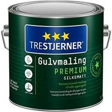 Jotun Interiørmaling Jotun Trestjerner Premium Gulvmaling Hvit, Base