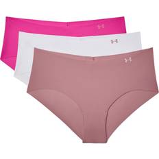 Sportswear Garment - Women Panties Under Armour Women's Pure Stretch Hipster Pink Elixir