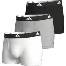 Adidas Herren Unterhosen Adidas Active Flex Cotton Trunk, 3er-Pack
