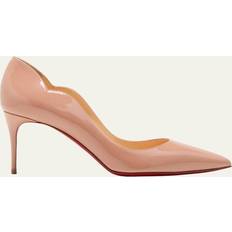 Christian Louboutin Beige - Damen Pumps Christian Louboutin Hot Chick patent leather pumps beige